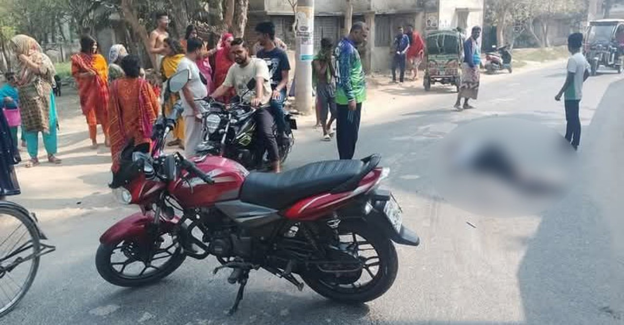 রাজশাহীতে বাসের সঙ্গে সংঘর্ষে মোটরসাইকেল চালক নিহত