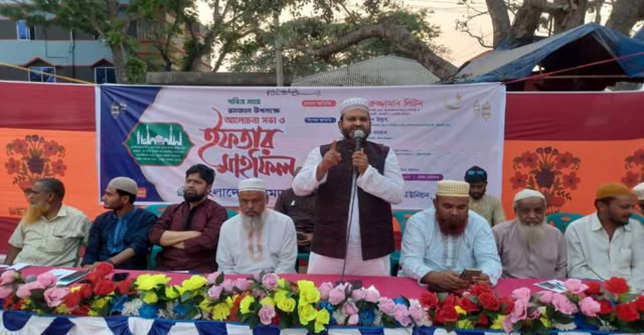 পুঠিয়ায় ইফতার মাহফিলে নুরুজ্জামান লিটন-