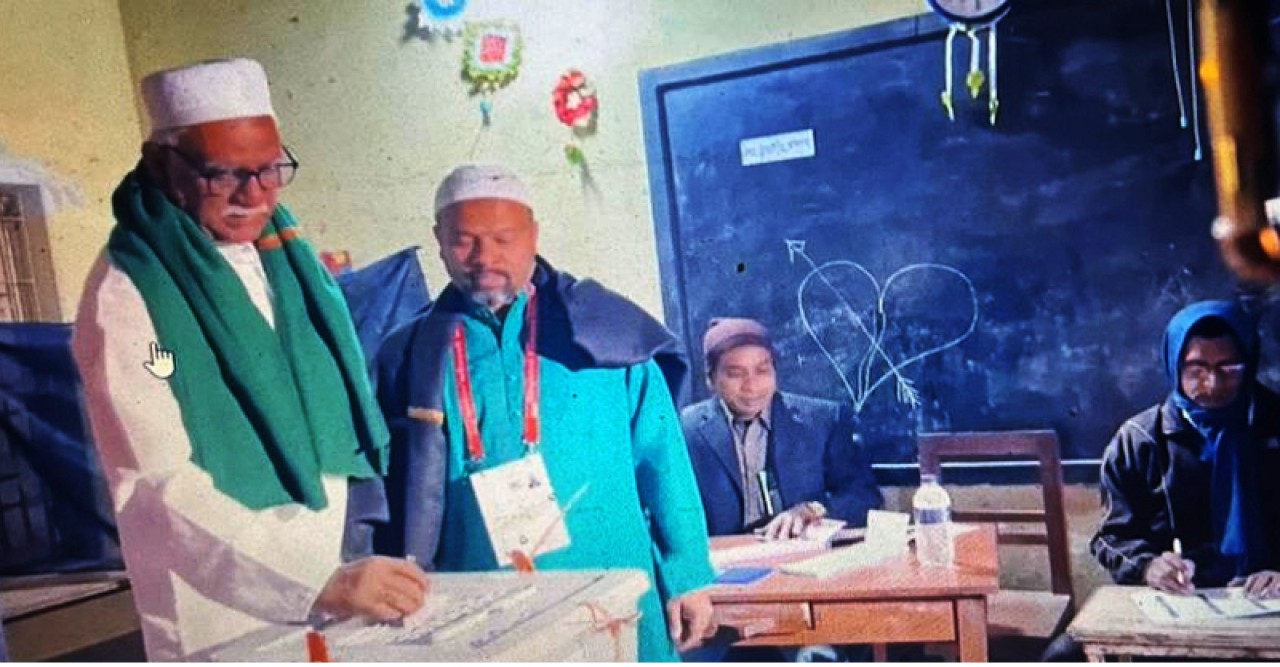 রাজশাহী-৬ আসন : চার প্রার্থী যে কেন্দ্রে ভোট দিলেন