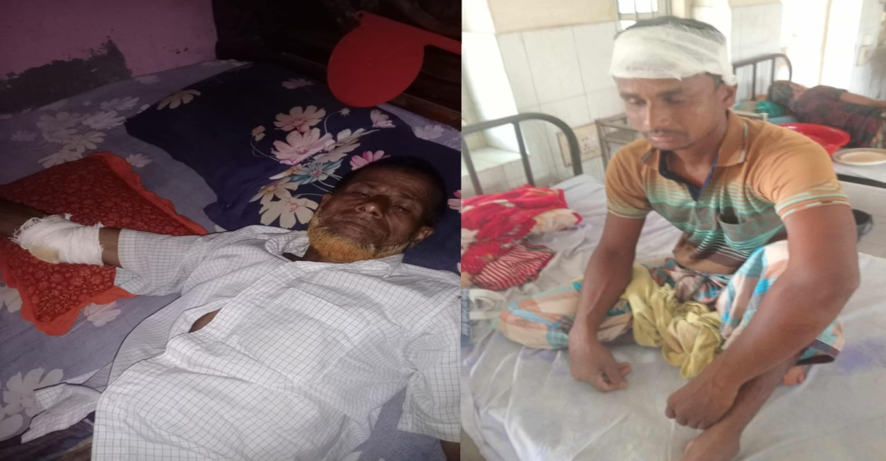 যশোরের পল্লীতে সন্ত্রাসী ভাড়া করে জমি দখল, সংঘর্ষে আহত -৬