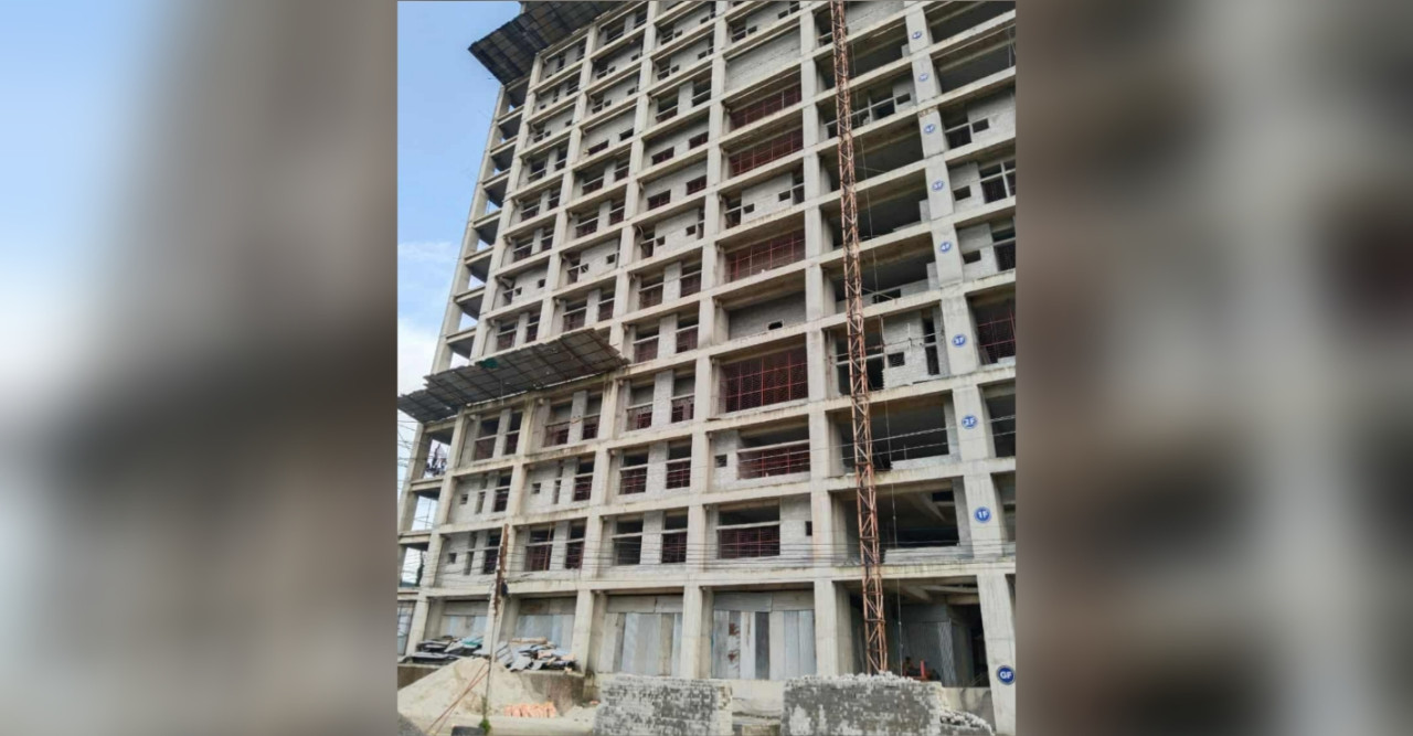 রাজশাহী ক্যান্সার হসপিটালে বিল্ডিং নির্মাণ কাজে ব্যাপক অনিয়ম