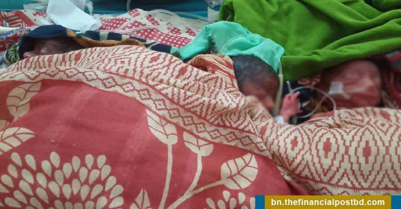 নাটোরে একসঙ্গে ৫ সন্তানের জন্ম, বাঁচল ৩