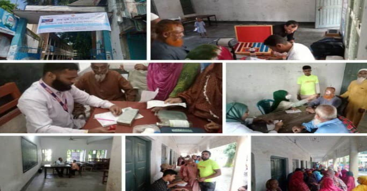 বেনাপোলে বিনামূল্যে চক্ষু চিকিৎসা ও চশমা বিতরণ