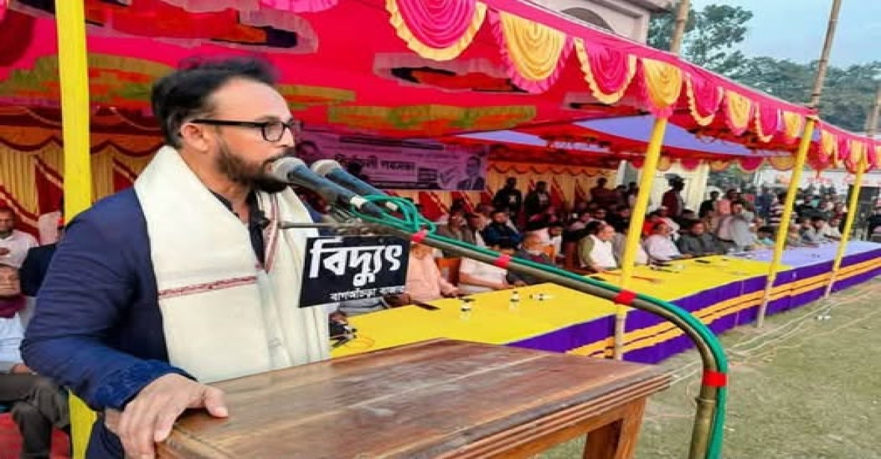 যশোরের শার্শায় ধলদা হাইস্কুল মাঠে ধানের শীষের বিশাল জনসভা