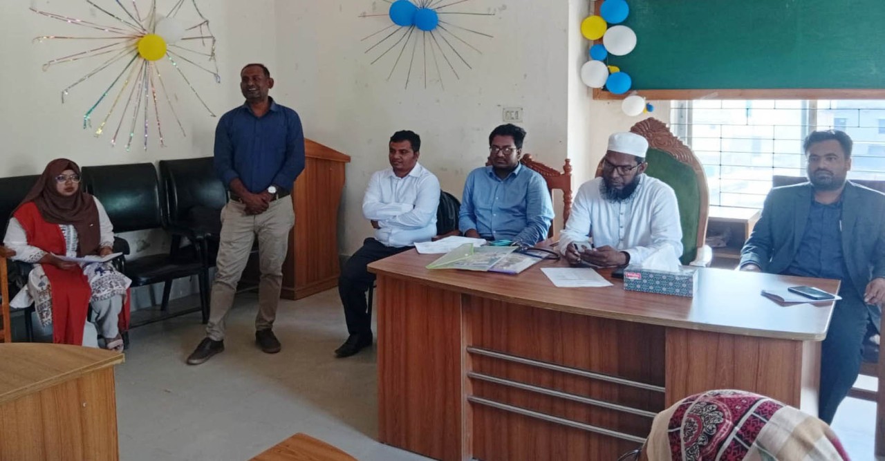 বাউফলে জলবায়ু পরিবর্তনে ইমার্জেন্সি হেলথ রেসপন্স গ্রুপের দক্ষতা উন্নয়ন ওয়ার্কশপ