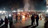 প্রার্থী পরিবর্তন চেয়ে মশাল মিছিল, মহাসড়ক অবরোধ