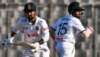 ভালো শুরুর পর ৩ উইকেট হারিয়ে লাঞ্চ বিরতিতে বাংলাদেশ