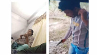 র‍্যাব-৫ এর এফএস সদস্যকে বেকাদায় ফেলতে মাদক ব্যবসায়ী দম্পতি'র সংবাদ সম্মেলন