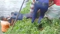 নাটোরে ভাসমান হেলমেট দেখে  যুবকের মরদেহ উদ্ধার