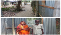 ইসলামপুরে চলাচলের রাস্তা বন্ধ করায় ১০টি পরিবার অবরুদ্ধ