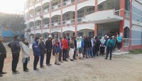 রাজশাহী ছয়টি আসনে চলছে ভোটগ্রহণ